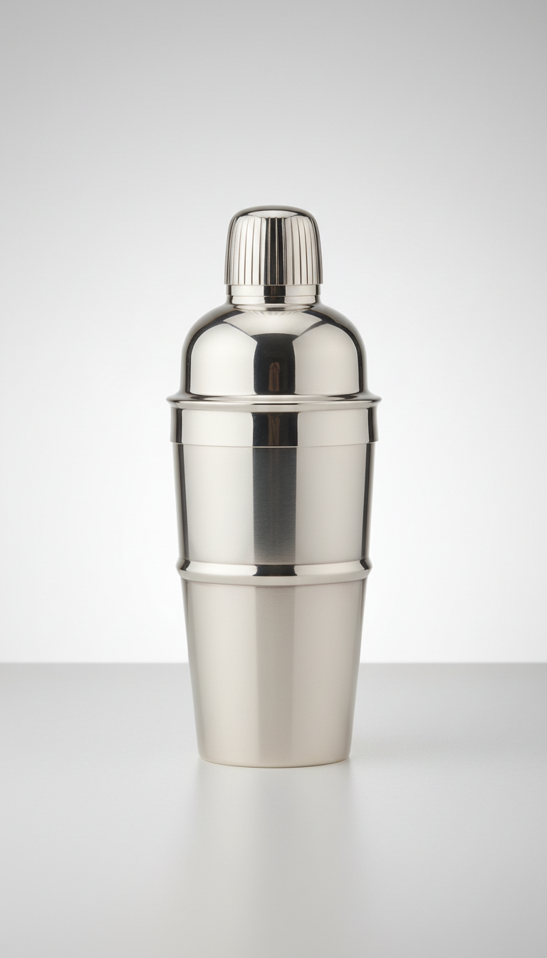 Art Deco Solid Silver Cocktail Shaker