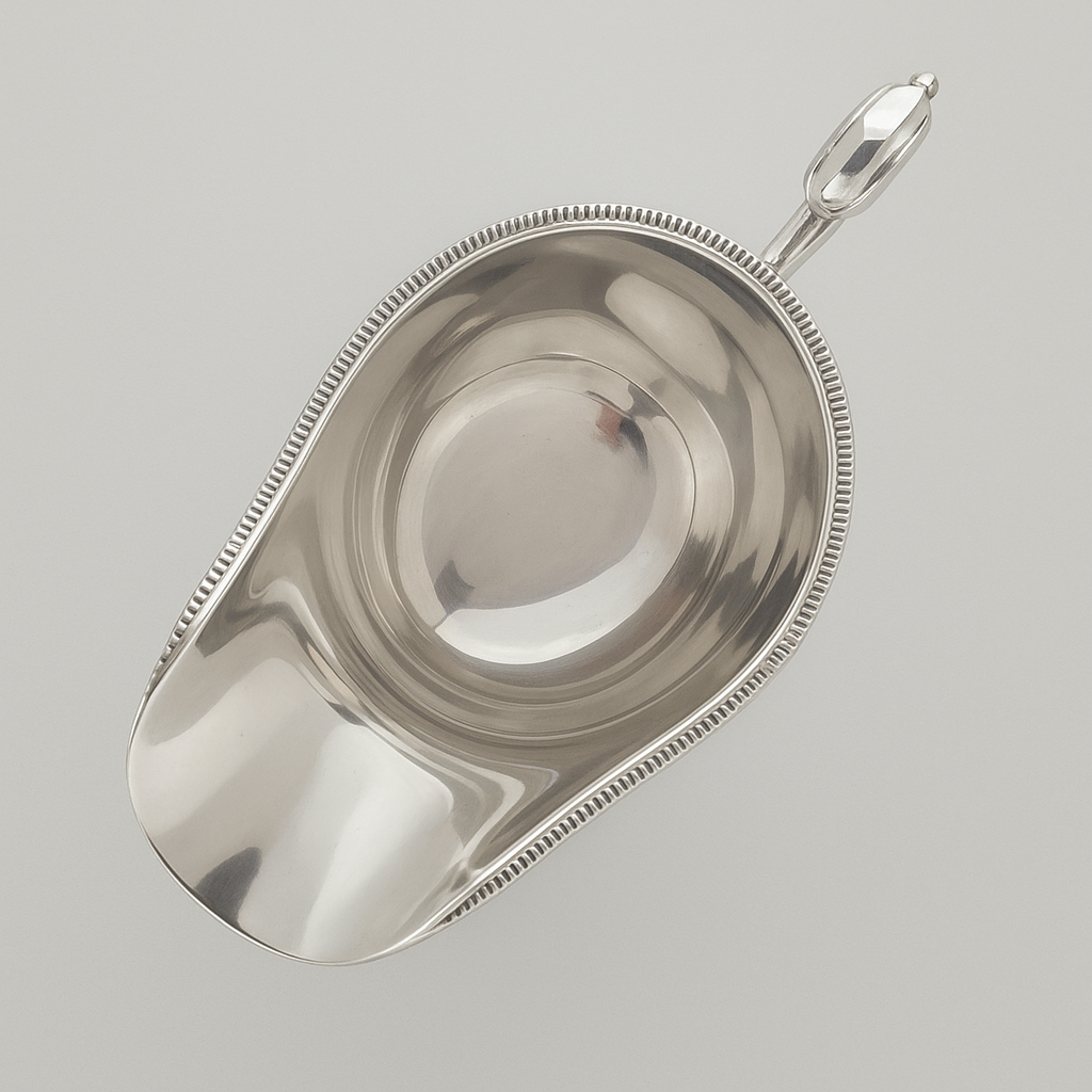 1930 Birmingham, England Sterling Silver Gravy Boat – 145g  Item No: SS028