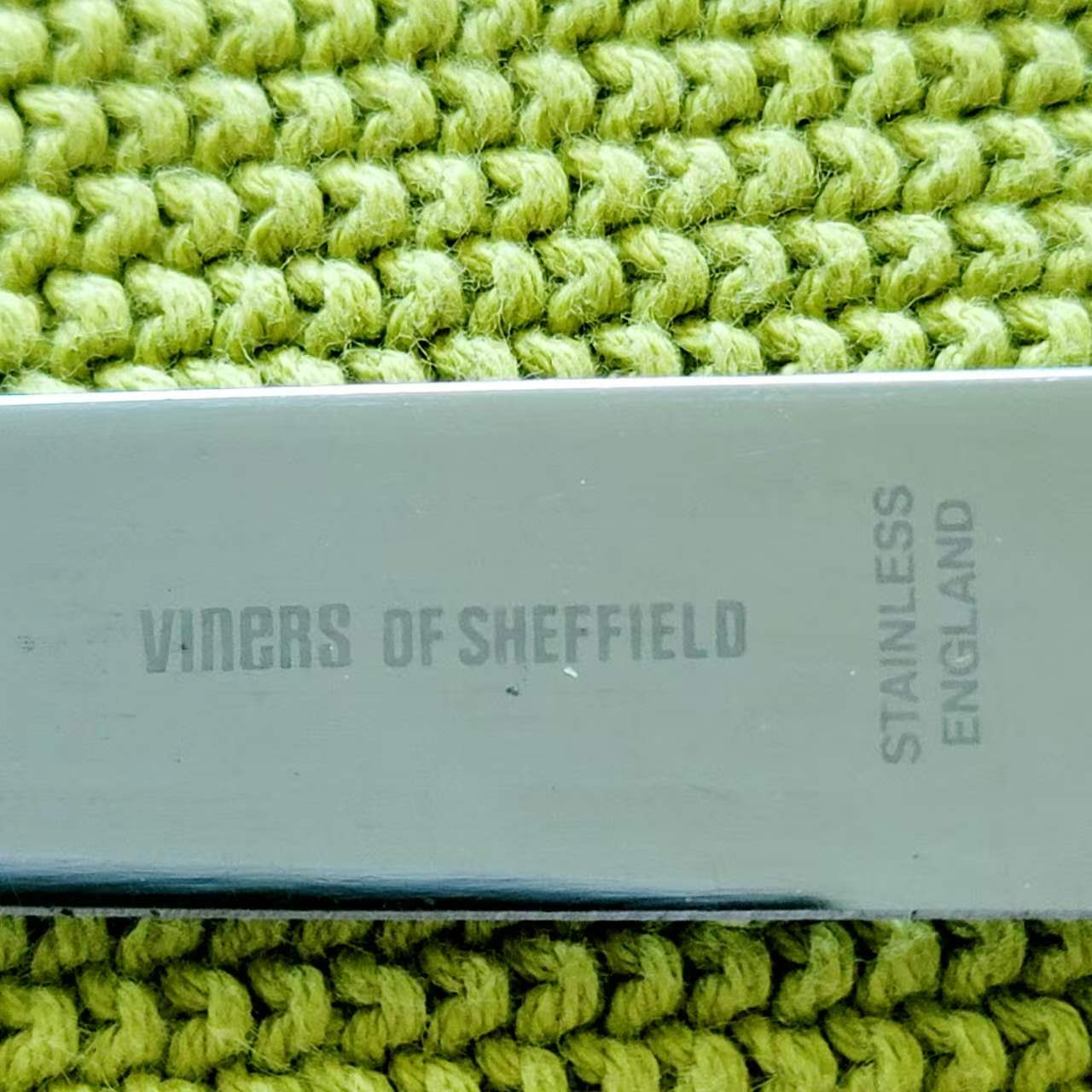 Viners of Sheffield Silver-Plated Dinnerware Set: Queen Anne Pattern, Pine Cabinet, 110 Pieces, Item No. DS048