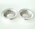 A pair of sterling silver bowls from a famous American silverware maker  NO:SS033