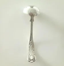 Vintage Sheffield Silver Plated Jam Dish with Spoon - Made in England No.DS030