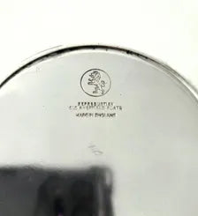 Vintage Sheffield Silver Plated Jam Dish with Spoon - Made in England No.DS030