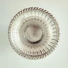 Vintage Sheffield Silver Plated Jam Dish with Spoon - Made in England No.DS030