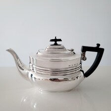1902 Levi & Salaman Sterling Silver 4-Piece Tea  Coffee Set | Birmingham Edwardian Antique | 1588g  No.SS050