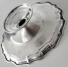 Birks, the Canadian Royal Silversmith  Elegant sterling silver high-foot fruit tray  No. SS054