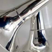 Antique Sterling Silver Vases: George Style, Birmingham 1919. No.SS040