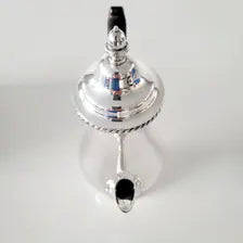Cartier Sterling Silver Coffee Pot  Luxury Estate Silverware  502g Solid Silver  9.6" Tall  c.1940s–50s  No.SS057