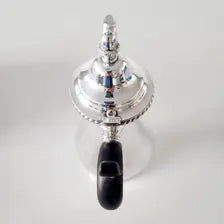 Cartier Sterling Silver Coffee Pot  Luxury Estate Silverware  502g Solid Silver  9.6" Tall  c.1940s–50s  No.SS057