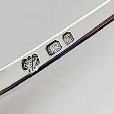 1968 London Sterling Silver Crown Finial Spoon, CJ Vander, Boxed Commemorative Gift.  No.SS041
