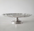 Birks, the Canadian Royal Silversmith  Elegant sterling silver high-foot fruit tray  No. SS054