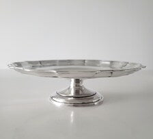 Birks, the Canadian Royal Silversmith  Elegant sterling silver high-foot fruit tray  No. SS054