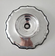 Birks, the Canadian Royal Silversmith  Elegant sterling silver high-foot fruit tray  No. SS054