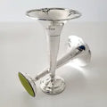 Antique Sterling Silver Vases: George Style, Birmingham 1919. No.SS040