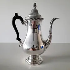 Cartier Sterling Silver Coffee Pot  Luxury Estate Silverware  502g Solid Silver  9.6" Tall  c.1940s–50s  No.SS057