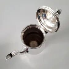Cartier Sterling Silver Coffee Pot  Luxury Estate Silverware  502g Solid Silver  9.6" Tall  c.1940s–50s  No.SS057