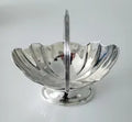 Antique Sterling Silver Candy Basket: London 1902 Hallmarked Victorian Silverware. No.SS082