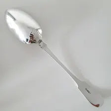 Antique Sterling Silver Stuffing Spoon: 1833 Newcastle Silver, John Walton. No.SS093