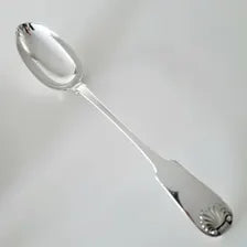 Antique Sterling Silver Stuffing Spoon: 1833 Newcastle Silver, John Walton. No.SS093