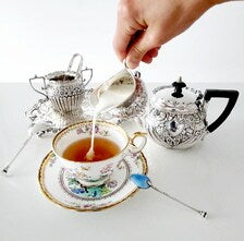 Antique Sterling Silver Cream Jug: 1808 George III London, Hand-Engraved Floral No.SS095