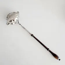 1746 Sterling Silver Punch Ladle – Museum-Quality Antique George II London Collectible (280 Years Old)  No.SS061