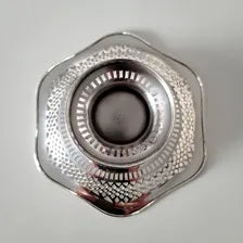 Antique 1911 Joseph Cook Ltd Sterling Silver Pierced Bon Bon Dish, Birmingham Hallmarked, Early George V, Edwardian Style, 183g  No.SS083