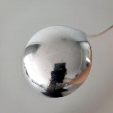 Victorian 1896 Large Sterling Silver Soup Ladle, Martin Hall & Co. Sheffield, Heavy 283g Antique Tableware ,length:33.7cm  No.SS112