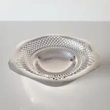 Antique 1911 Joseph Cook Ltd Sterling Silver Pierced Bon Bon Dish, Birmingham Hallmarked, Early George V, Edwardian Style, 183g  No.SS083