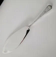 Vintage EPNS Silver Plated Fish Server Set, 1930s–1950s British Boxed Knife & Fork No.DS054