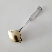 Watson Sterling Silver Sauce/Jam Ladle with Gilt Bowl, Rococo & Edwardian Pattern, ca. 1910s  No.SS109