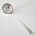 Victorian 1896 Large Sterling Silver Soup Ladle, Martin Hall & Co. Sheffield, Heavy 283g Antique Tableware ,length:33.7cm  No.SS112