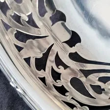Rare T.S.P Sterling Silver Pierced Footed Bowl – 270g Canadian Solid Silver by Toronto Silver Plate Co. c.1885–1915  No.SS128