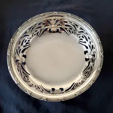 Rare T.S.P Sterling Silver Pierced Footed Bowl – 270g Canadian Solid Silver by Toronto Silver Plate Co. c.1885–1915  No.SS128