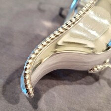 1937 George Howson Sterling Silver Sauce Boat · Sheffield · Shell Feet · 136g No.SS134