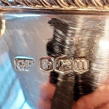 1937 George Howson Sterling Silver Sauce Boat · Sheffield · Shell Feet · 136g No.SS134