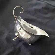 1884 Edinburgh Sterling Ladles & 1930 Birmingham Gravy Boats • Antique Silver Set  No.SS137