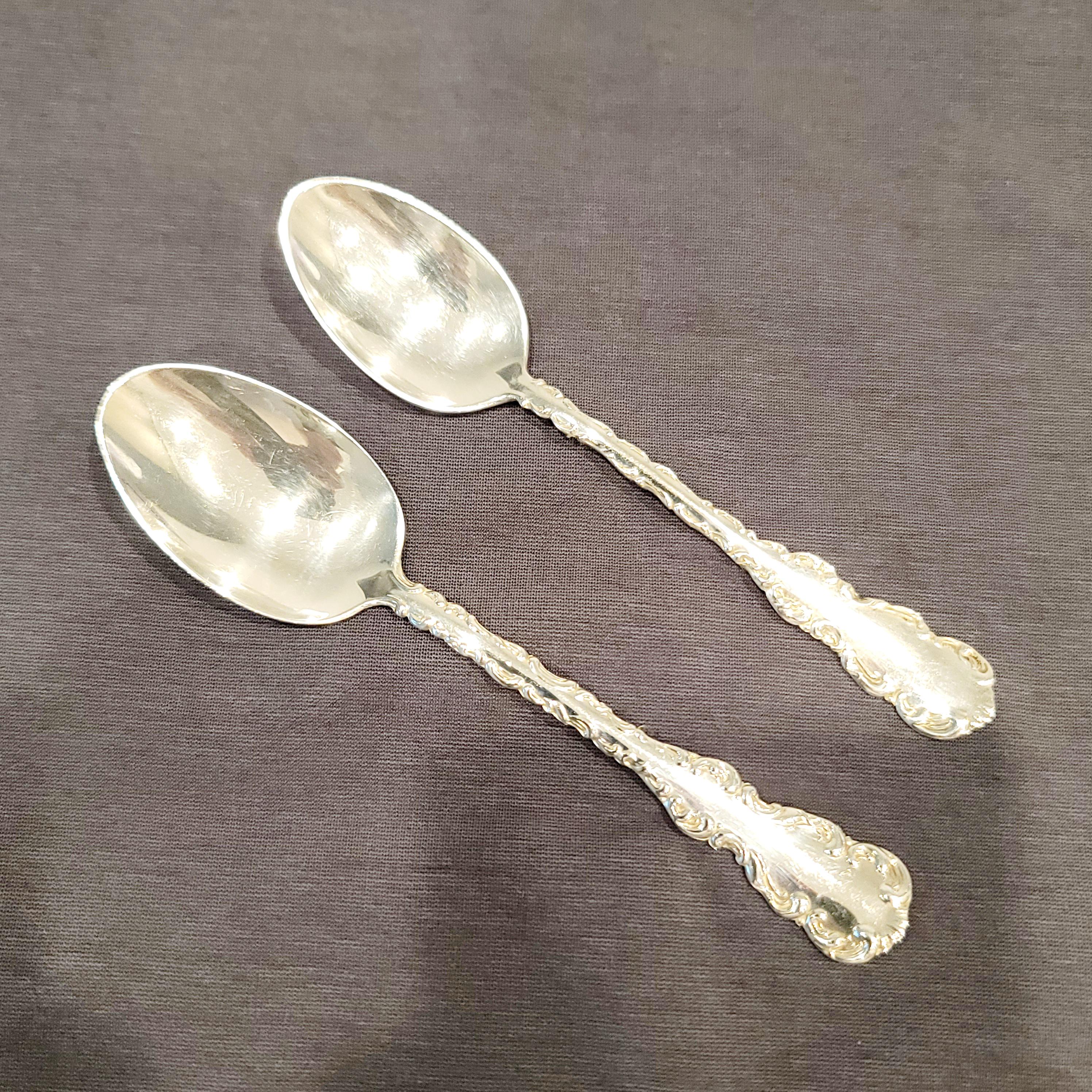 Birks Sterling Silver Flatware Set (34 pcs, c.1940s) – Louis XV Pattern, 1100g Silver, Original Chest  No.SS120