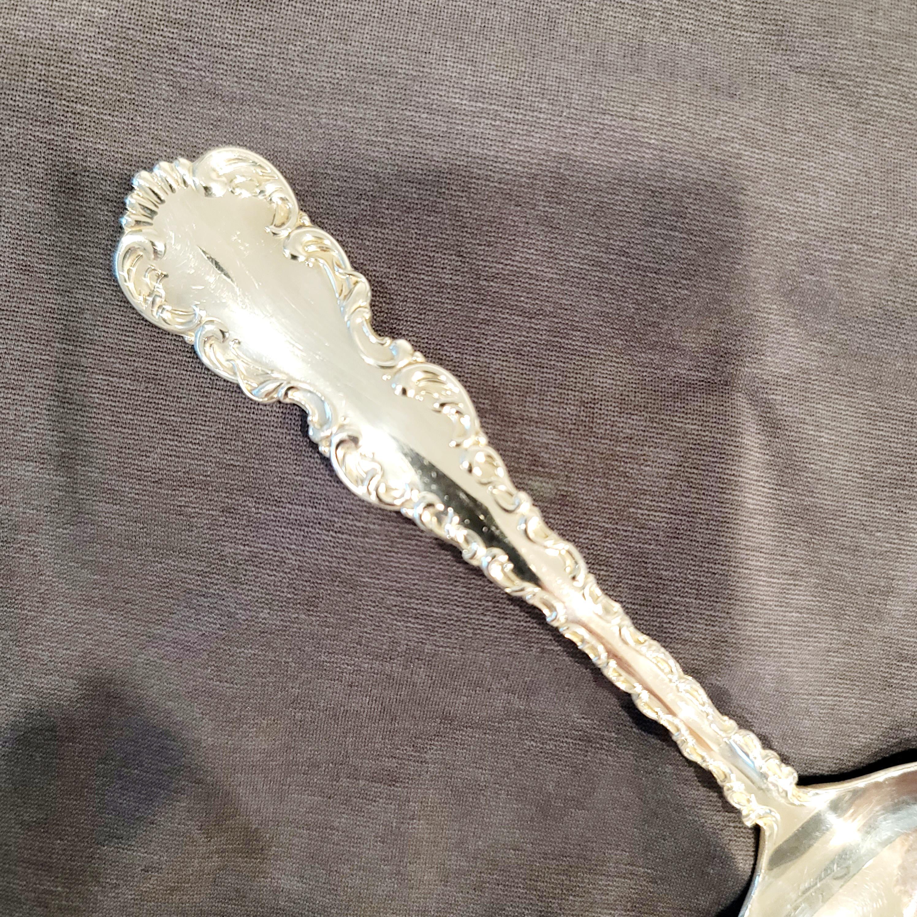Birks Sterling Silver Flatware Set (34 pcs, c.1940s) – Louis XV Pattern, 1100g Silver, Original Chest  No.SS120